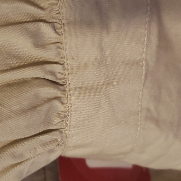 NWT Xhilaration Collared Tan Blouse - Picture 5 of 8